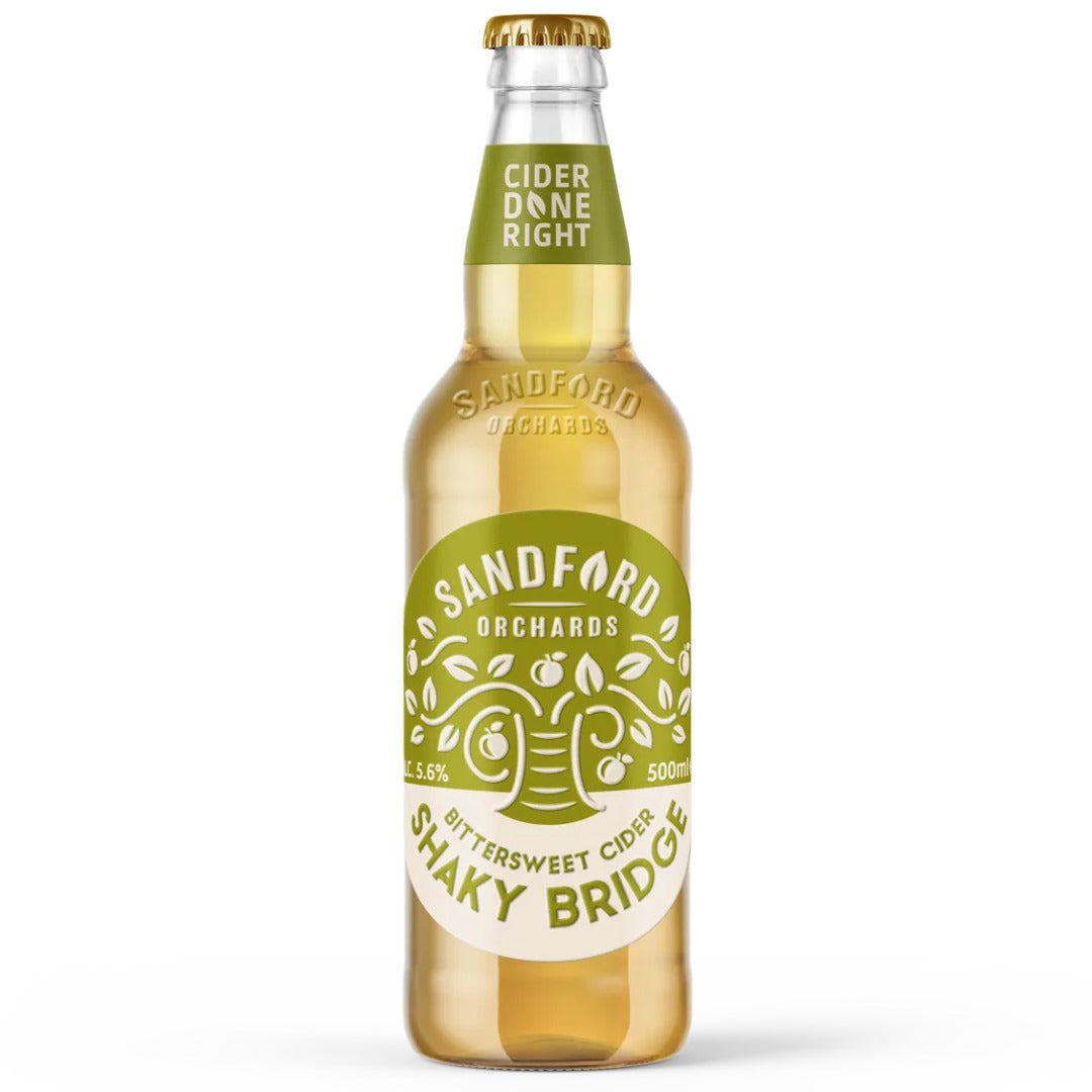 Sandford Orchards Shaky Bridge Bittersweet Cider
